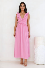 Light Embrace Maxi Dress Pink